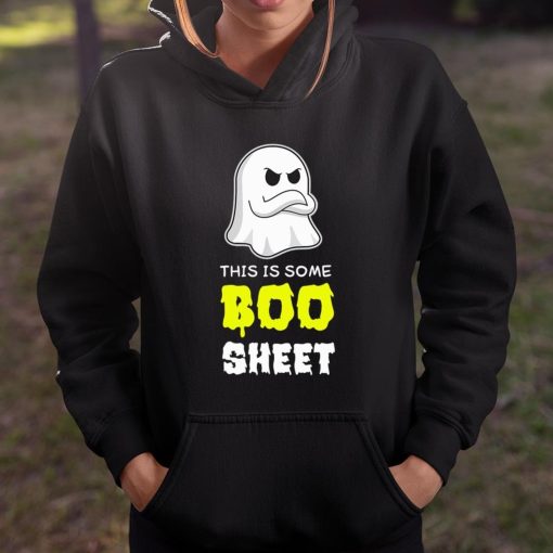 This Is Some Boo Sheet Funny Ghost Spooky Party Idea Cute Hoodie