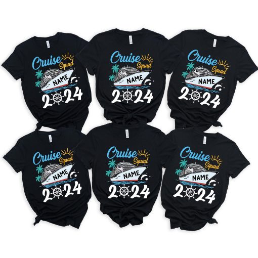 Custom Cruise Squad 2024 Shirt Cruise Squad Shirt Custom Cruise Squad Group Shirt For 2024 Season Custom Family Cruise Shirts Cruise