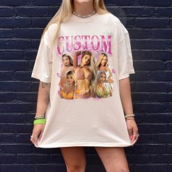 Custom Your Own Bootleg Rap Shirt Vintage Retro Graphic 90s T-shirt