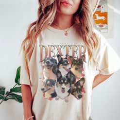 Custom Retro Dog Bootleg Shirt Retro 90s Tee Custom Pet Shirt Dog Owner Gift